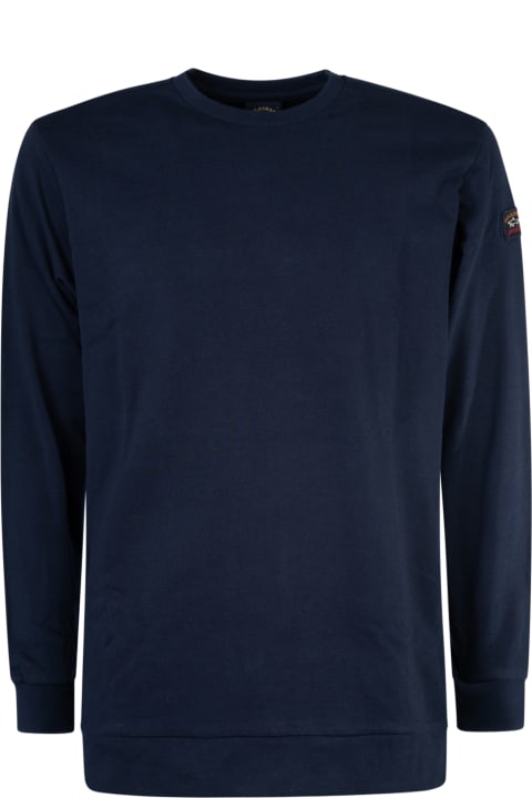 Paul&Shark Fleeces & Tracksuits for Men Paul&Shark Logo Sleeve Sweatshirt