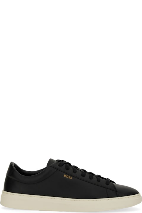 スニーカー VALENTINO GARAVANI Black Nappa Leather Chromathon Sneakers Chromathon Sneaker In Perforated Nappa for Woman | Valentino US
