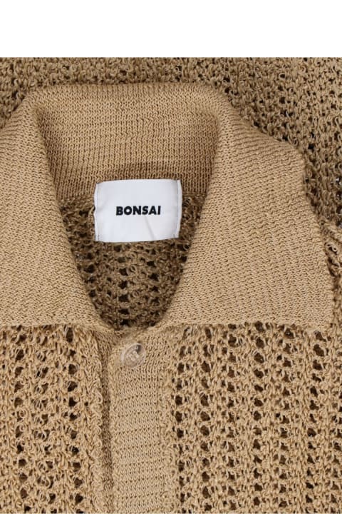 メンズ Bonsaiのニットウェア Bonsai Crochet Shirt