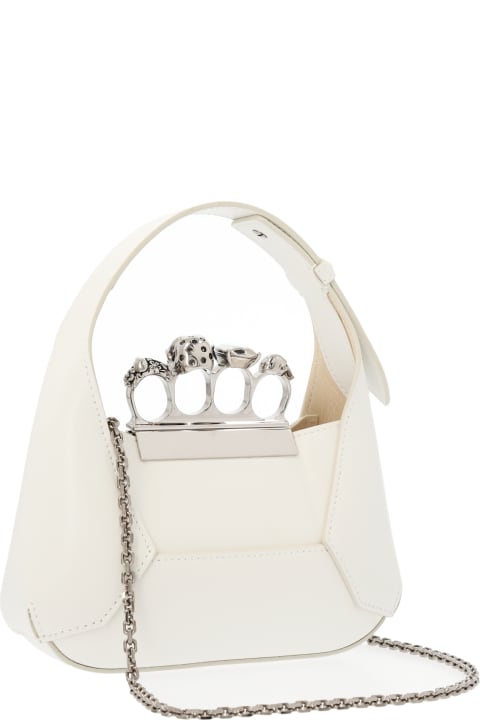 Alexander McQueen for Women Alexander McQueen Jewelled Hobo Mini Handbag