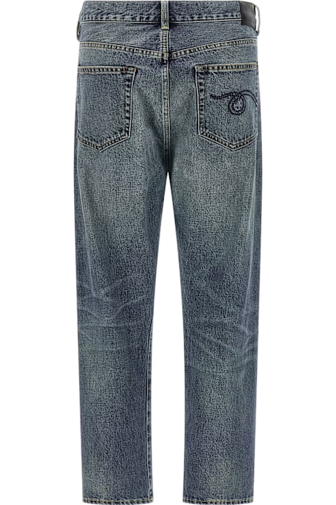 R13 لـ Men R13 'crossover' Jeans