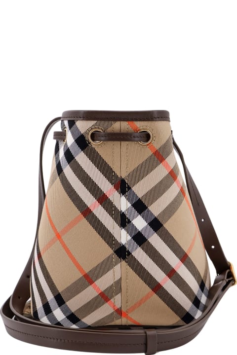 Burberry حقائب توتي لـ السيدات Burberry Bucket Bag