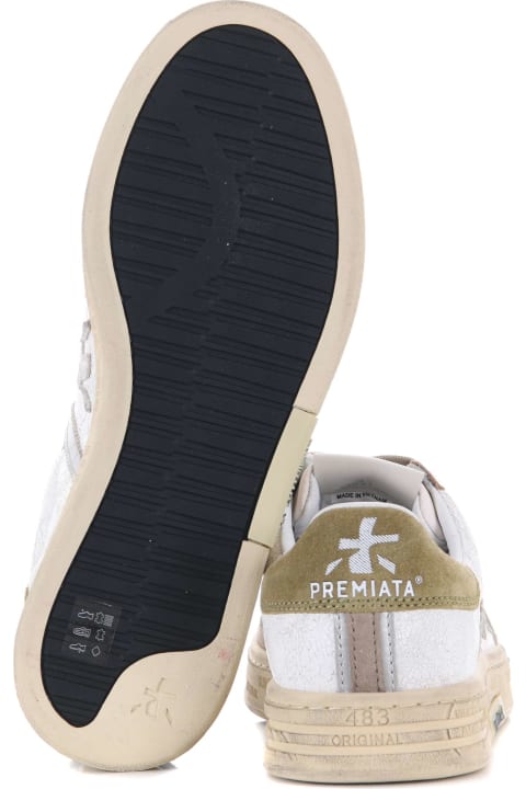 スニーカー PREMIATA Men Sneakers RUSSELL6746 White Premiata Russell low-top Sneakers | White | FARFETCH