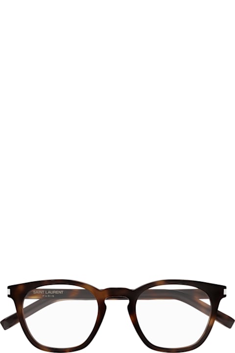 Homeware Saint Laurent Eyewear Saint Laurent Sl 28 Opt Linea Corner Angle 002 Havana Glasses