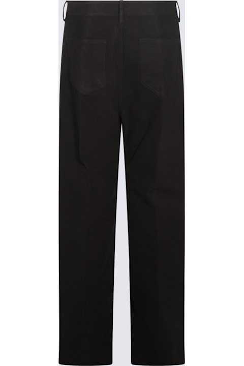 أدوات منزلية Rick Owens Black Cotton Geth Jeans