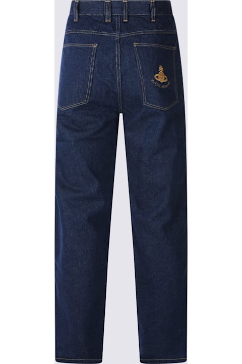 Vivienne Westwood for Men Vivienne Westwood Dark Blue Cotton Denim Jeans