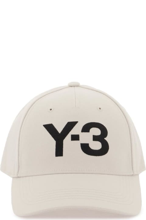 Y-3 Men Y-3 Baseball Cap With Embroidered Logo