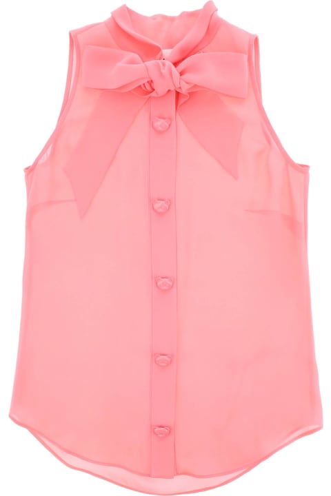 Moschino for Women Moschino Pussy Bow Blouse