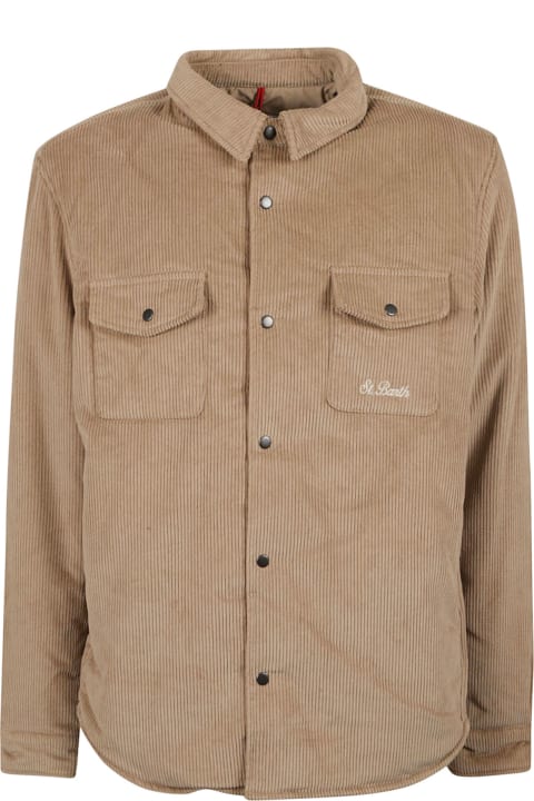 MC2 Saint Barth for Men MC2 Saint Barth Patched Pocket Corduroy Shirt