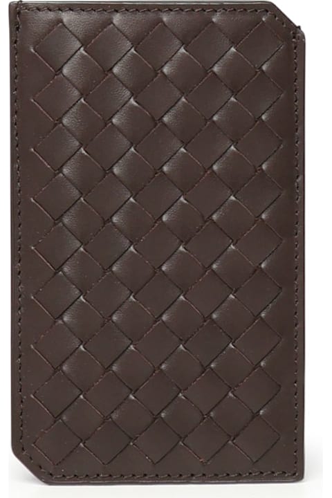Homeware Bottega Veneta Small Braided Vertical Card Holder
