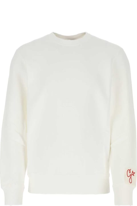 Sale for Men Golden Goose Ivory Cotton Sweatshirt