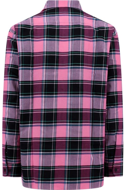 Givenchy Clothing for Men Givenchy Checked Buttoned Lumberjack Shirt