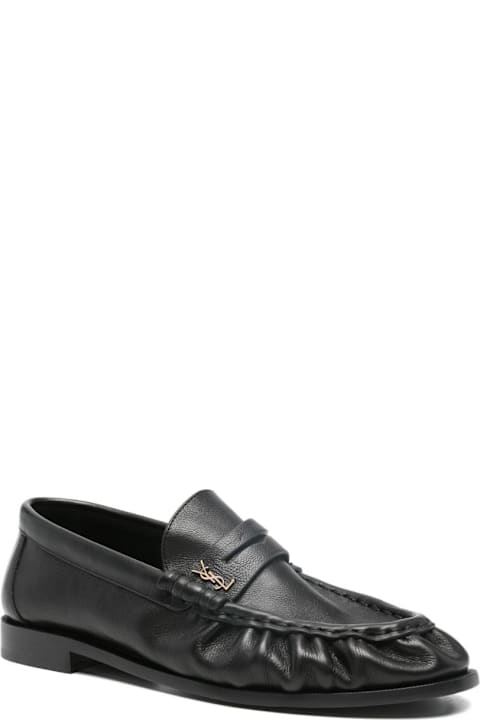 Saint Laurent Leather Loafers