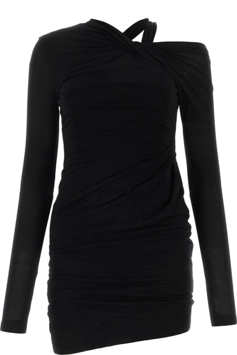 Helmut Lang Clothing for Women Helmut Lang Black Viscose Mini Dress