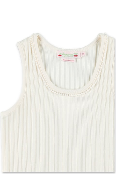 أدوات منزلية Bonpoint Bonpoint Edina Scalloped Collar Tank Top