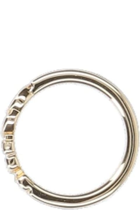 Rings for Women Miu Miu Logo Ring
