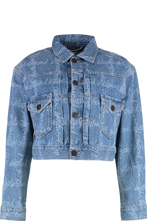 Vivienne Westwood لـ Kids Vivienne Westwood Marlene Denim Jacket