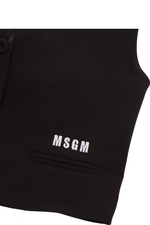 Fashion for Girls MSGM Black Vest