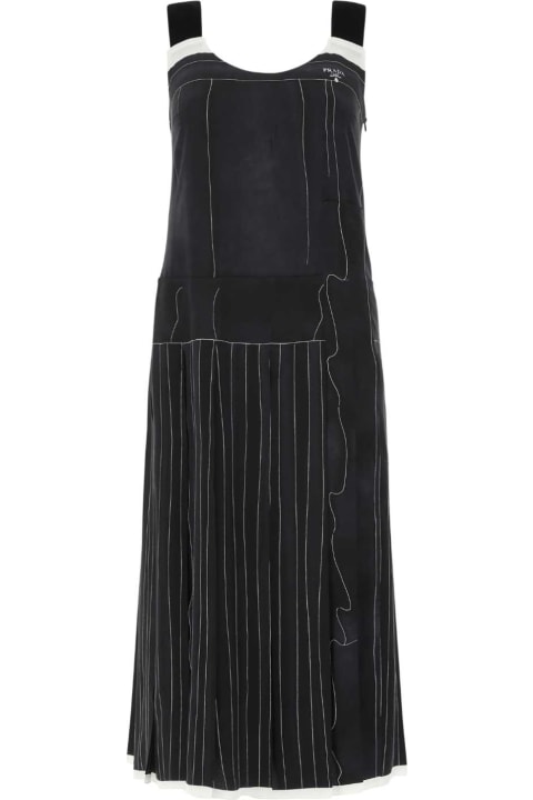 Fashion for Women Prada Printed Silk Dress