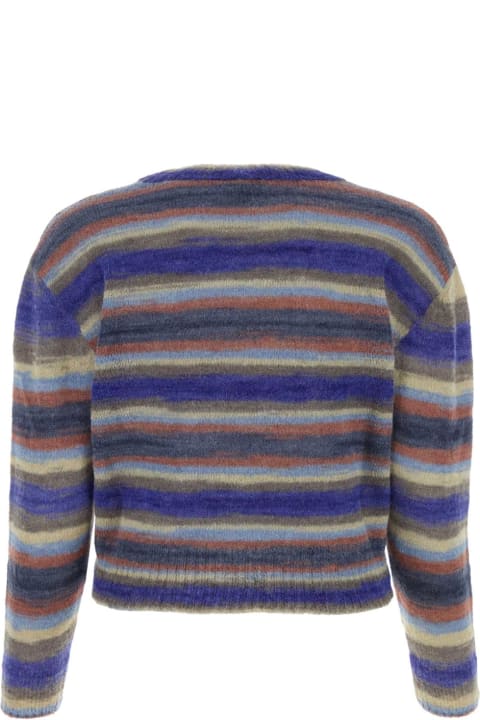 A.P.C. Women A.P.C. Embroidered Mohair And Alpaca Blend Abby Sweater