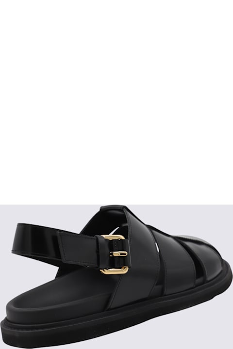 Moschino Shoes for Men Moschino Black Sandals