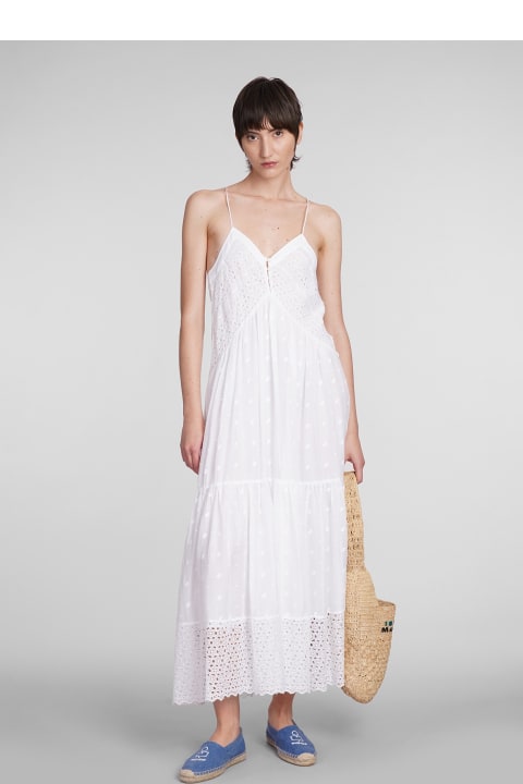 Marant Étoile Dresses for Women Marant Étoile Sabba Dress In White Cotton