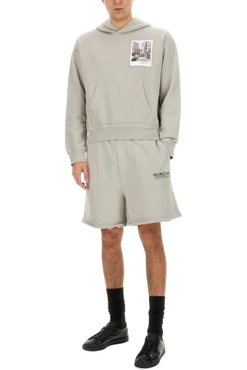 Helmut Lang لـ Kids Helmut Lang "postcard" Hoodie