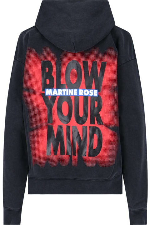 Martine Rose Men Martine Rose 'blow Your Mind' Hoodie