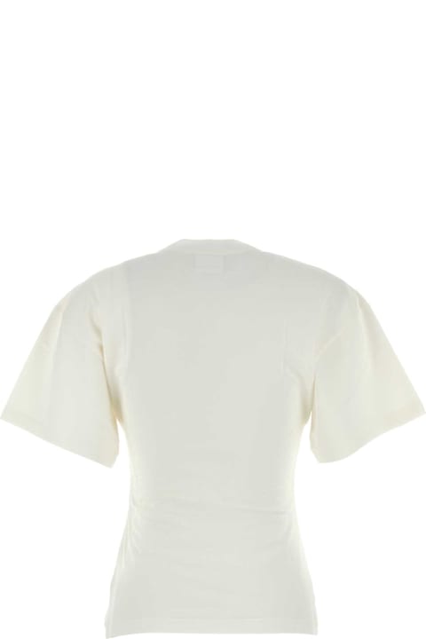 Courrèges for Kids Courrèges White Cotton T-shirt