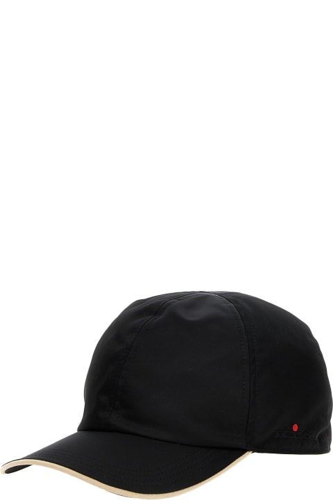 Kiton Hats for Men Kiton Logo Embroidery Cap