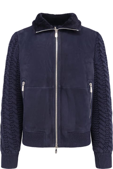 Clothing Sale for Men Brunello Cucinelli Sheepskin And Cashmere Padded Jacket