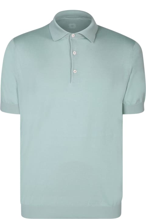 Lardini for Men Lardini Jersey Sage Green Polo Shirt