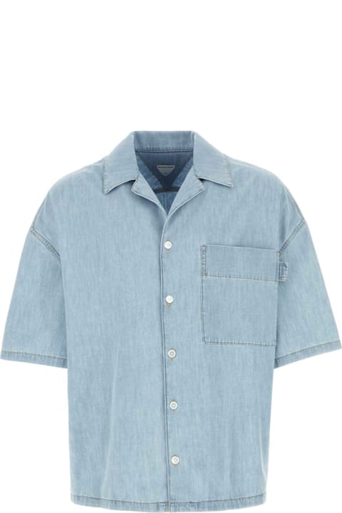 قمصان لـ القسم الرجالي Bottega Veneta Denim Shirt