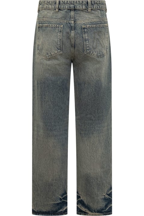 Clothing for Men REPRESENT Jeans With Logo