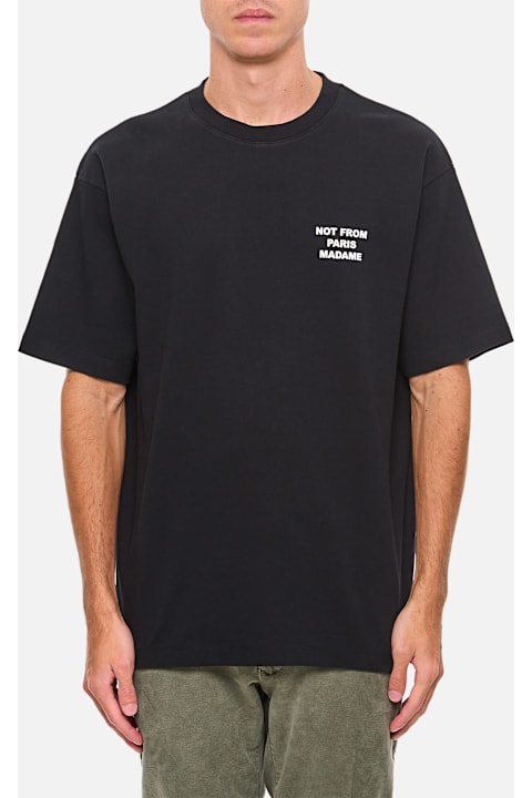 أدوات منزلية Drôle de Monsieur Le T-shirt Slogan