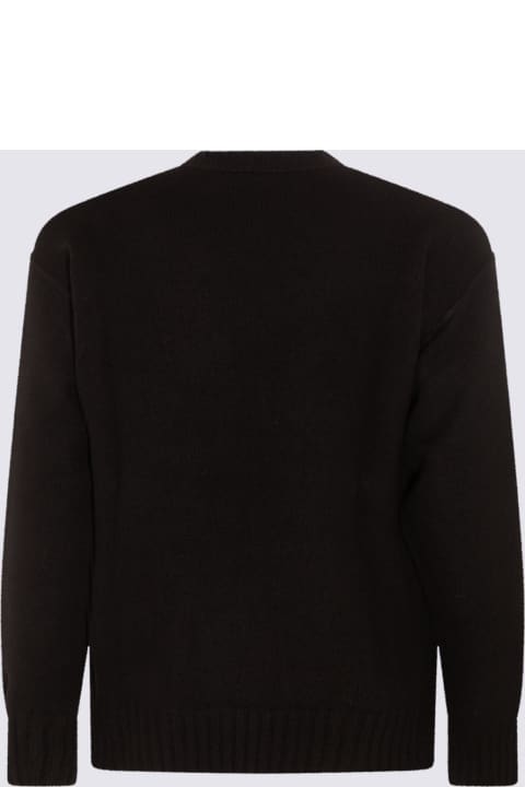 Isabel Benenato for Women Isabel Benenato Black Cashmere And Wool Blend Sweater