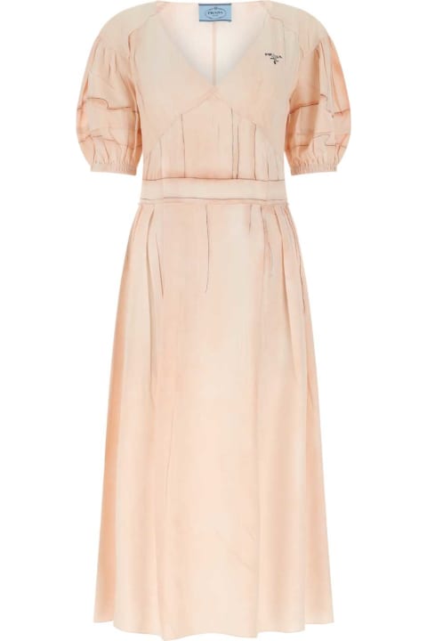 Fashion for Women Prada Pink Silk Dress