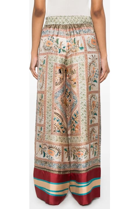 Pierre-Louis Mascia for Men Pierre-Louis Mascia Printed Silk Trouser