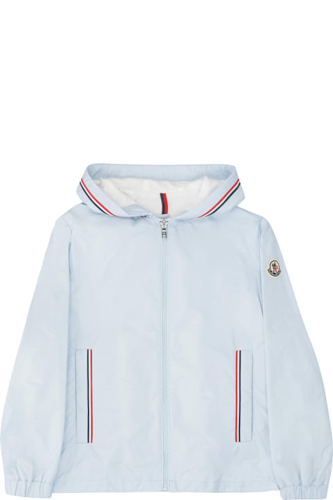 Topwear for Boys Moncler Granduc Hooded Nylon Jacket
