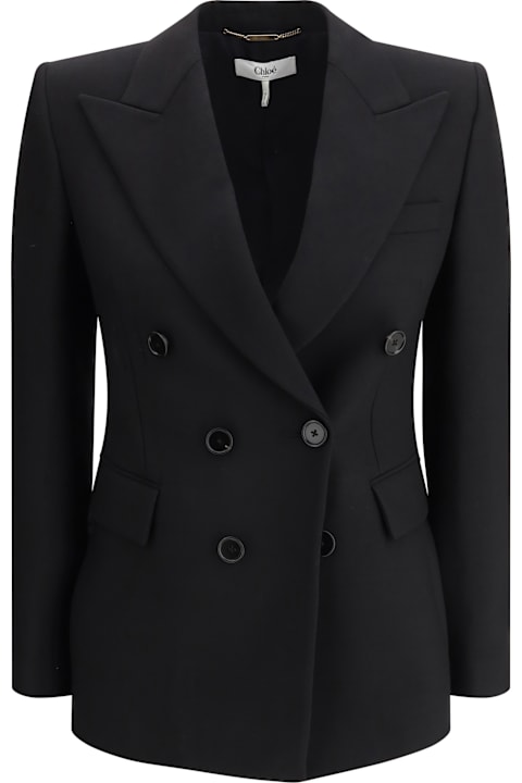 ウィメンズ コート＆ジャケット Chloé Double-breasted Blazer
