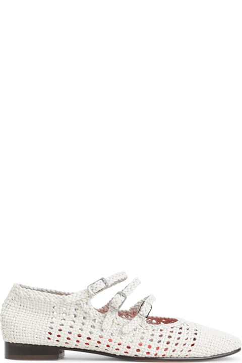 Carel Ariana S. Braided Leather Ballerina