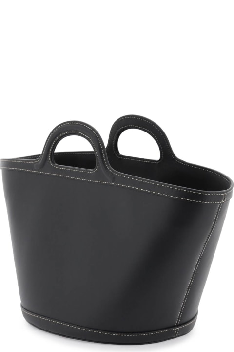 Marni Bags for Women Marni Black Leather Small Tropicalia Bag