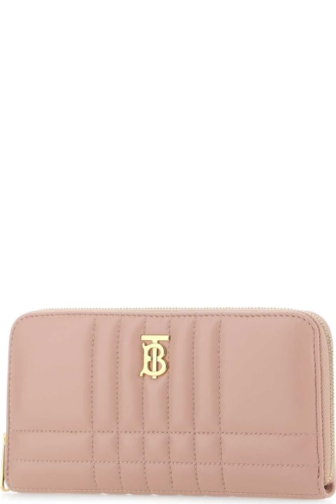 Accessories for Women Burberry Pink Nappa Leather Lola Wallet