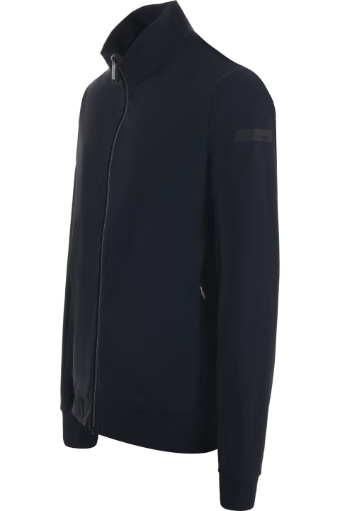 RRD - Roberto Ricci Design Clothing for Men RRD - Roberto Ricci Design Blue Turtleneck Sweatshirt