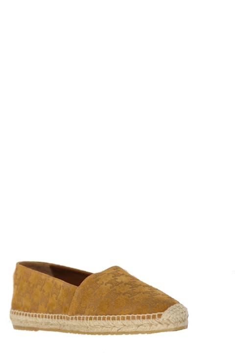 Celine for Men Celine Taillat Triomphe Suede Espadrilles