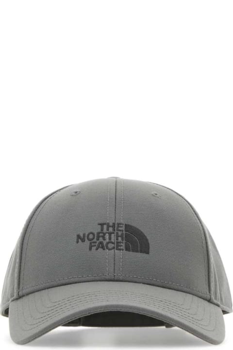 The North Face Men The North Face Grey Polyester Baseball Cap