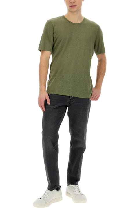 Lardini Topwear for Men Lardini Linen T-shirt