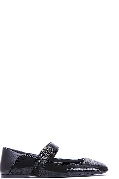 أحذية مسطحة لـ السيدات Valentino Garavani Mary-jane Vlogo Locker Flats