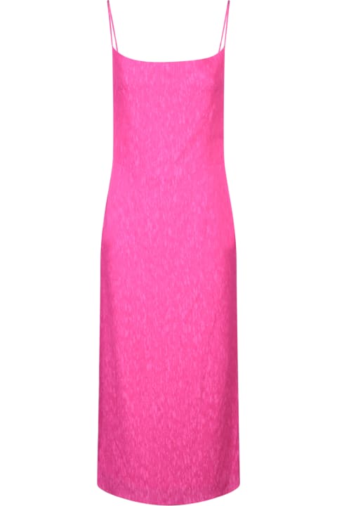 Clothing for Women IRO Iro Fuchsia Viscose Long Slip Dress