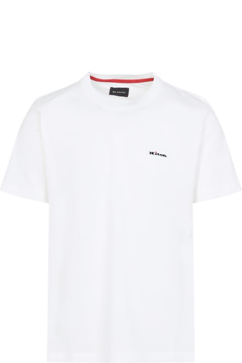 Kiton لـ Kids Kiton Cotton T-shirt